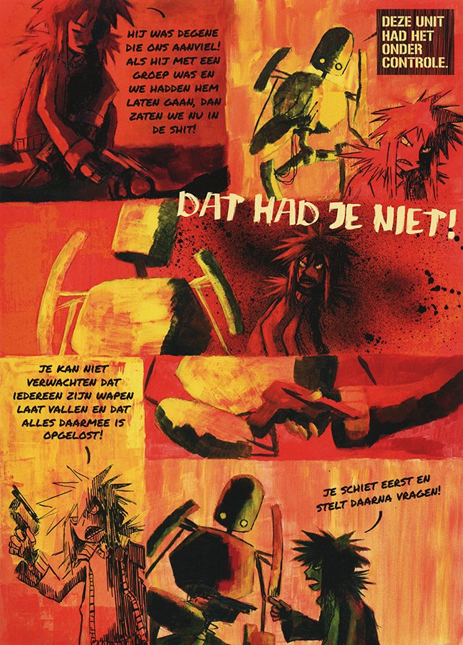 mens en robot