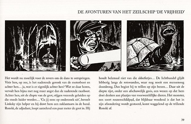 een gigantisch monster...