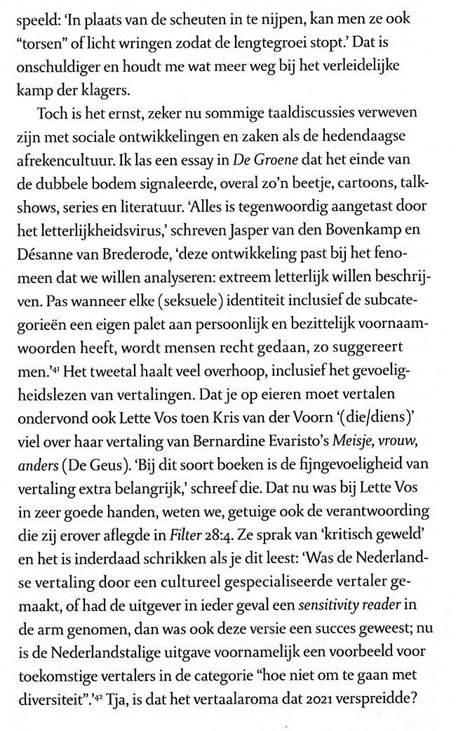 uit een ingetogen inleiding