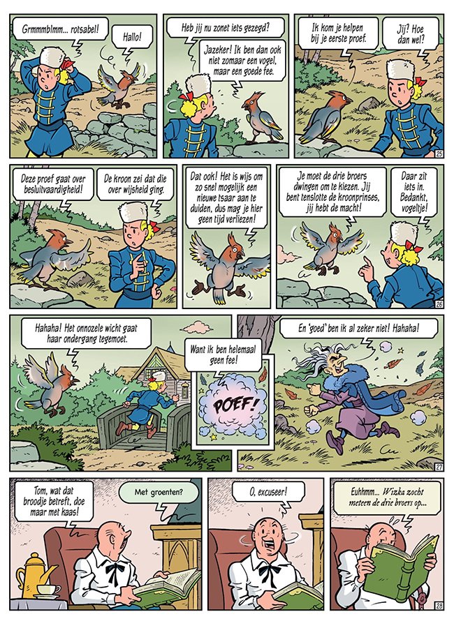 de eerste proef