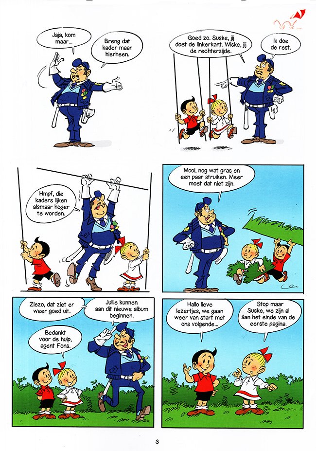 de eerste pagina