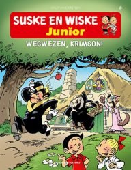 suske en wiske junior 8 wegwezen krimson