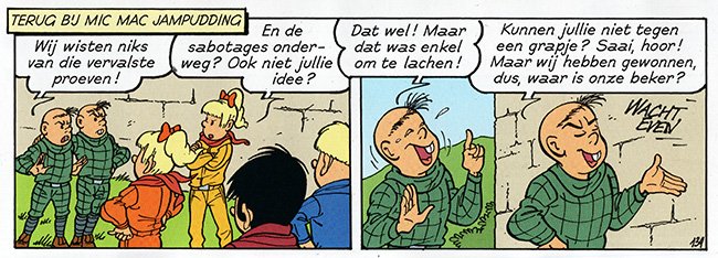 enkel om te lachen