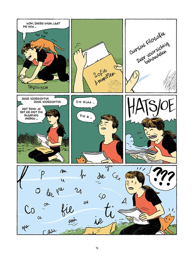 een geheimzinnig pakketje