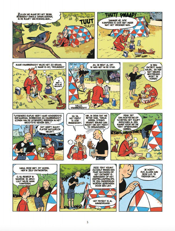 de tent van kwabbernoot
