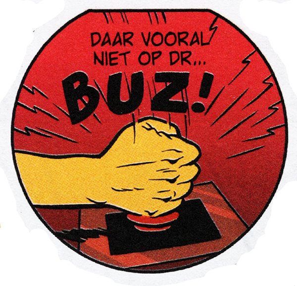 niet op drukken