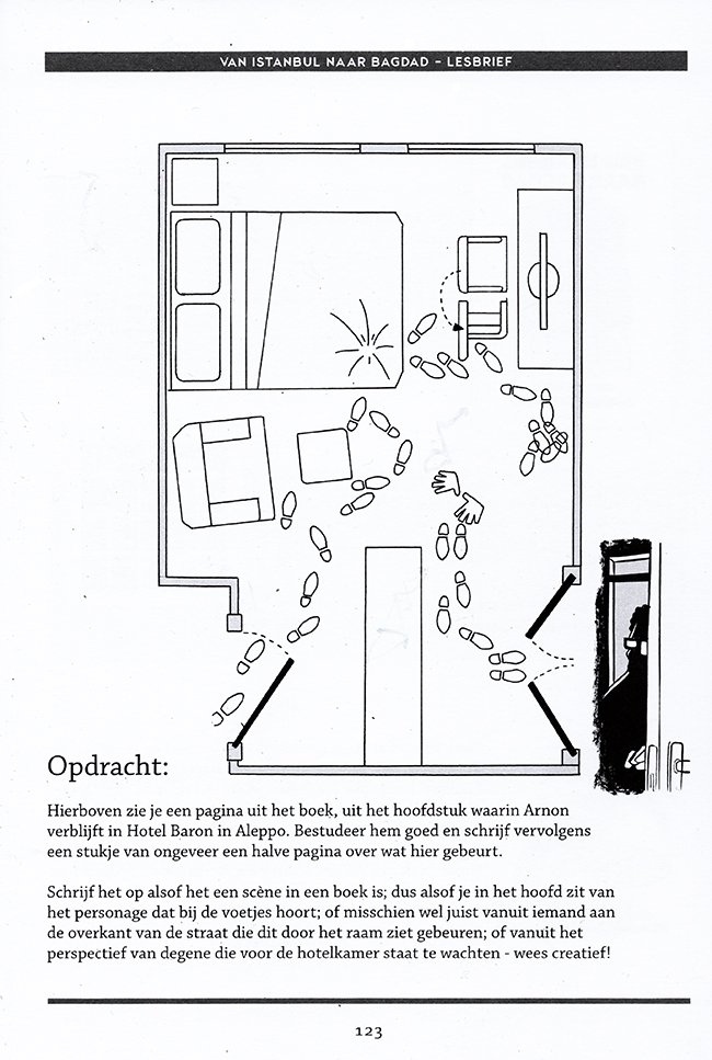 pagina uit de lesbrief