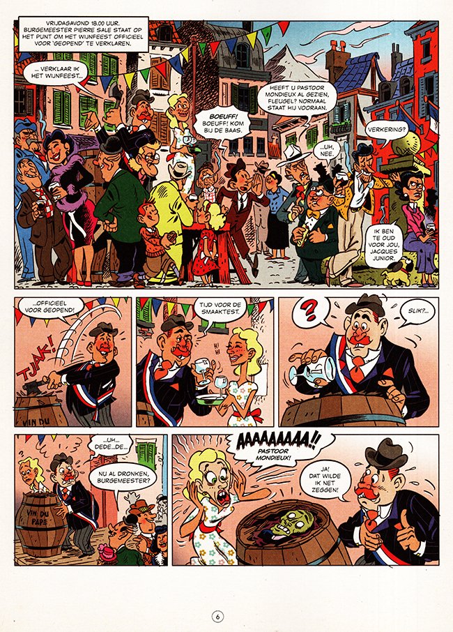 een onverwachte dode op het wijnfeest