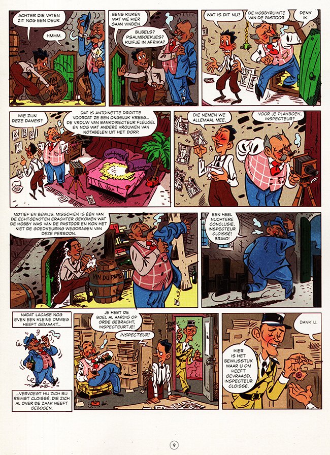 de hobbykamer van de pastoor