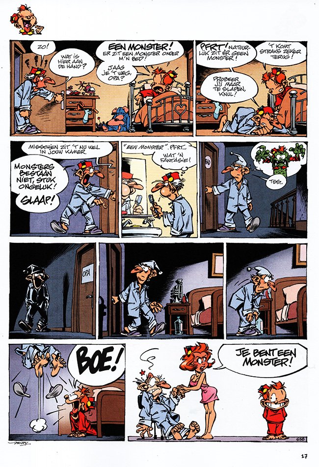 een monster...
