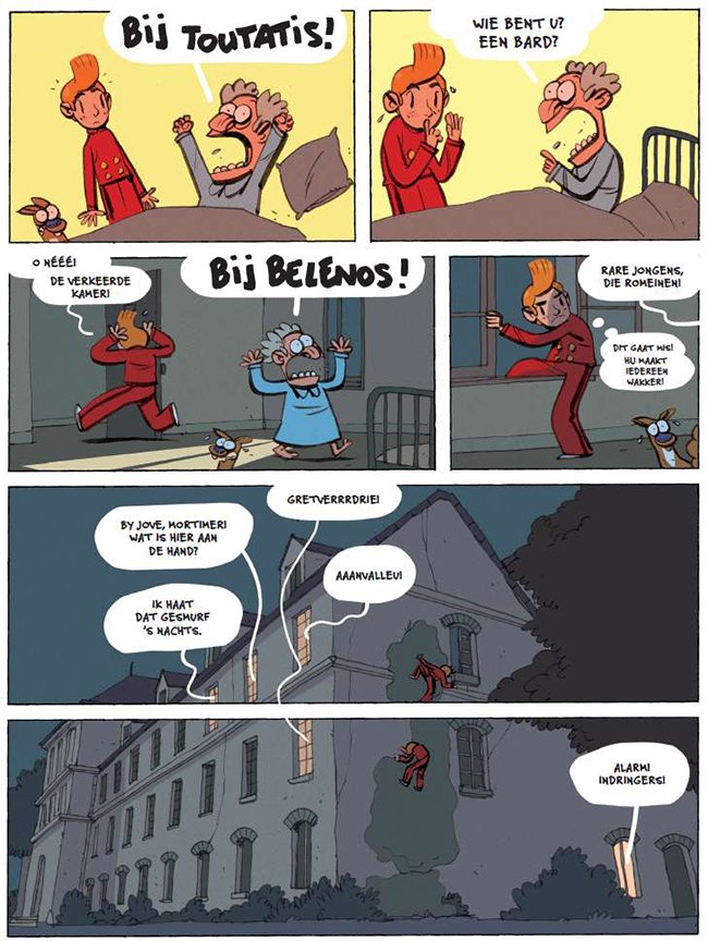 de verkeerde kamer...