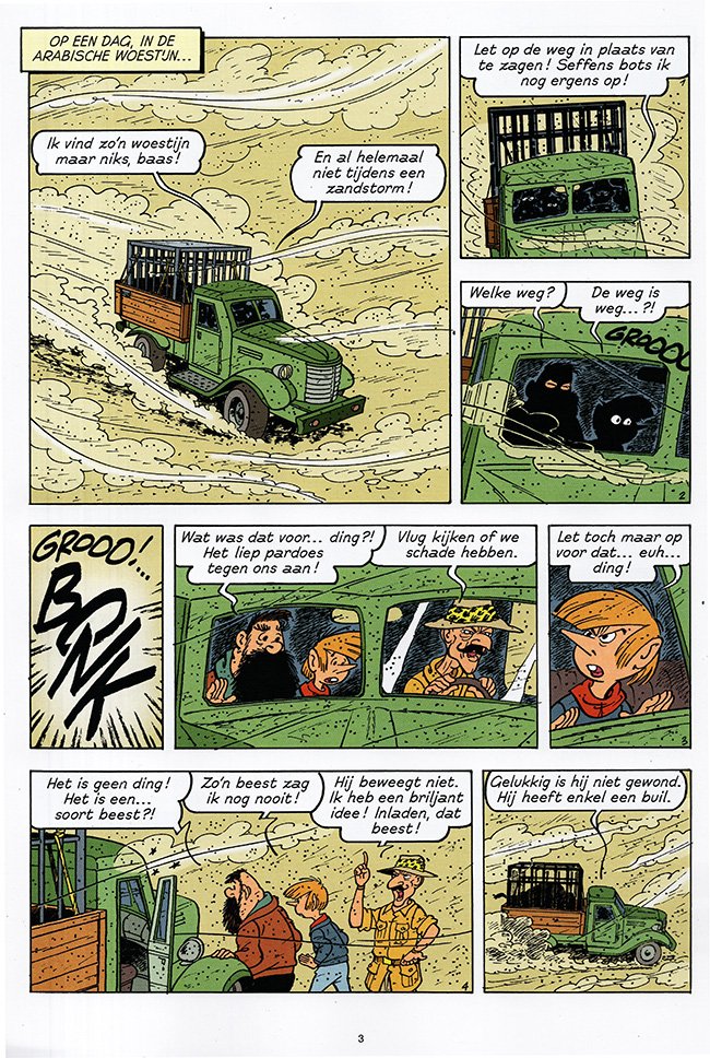 een aanrijding in de woestijn...