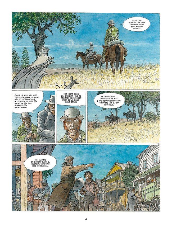 naar de stad...