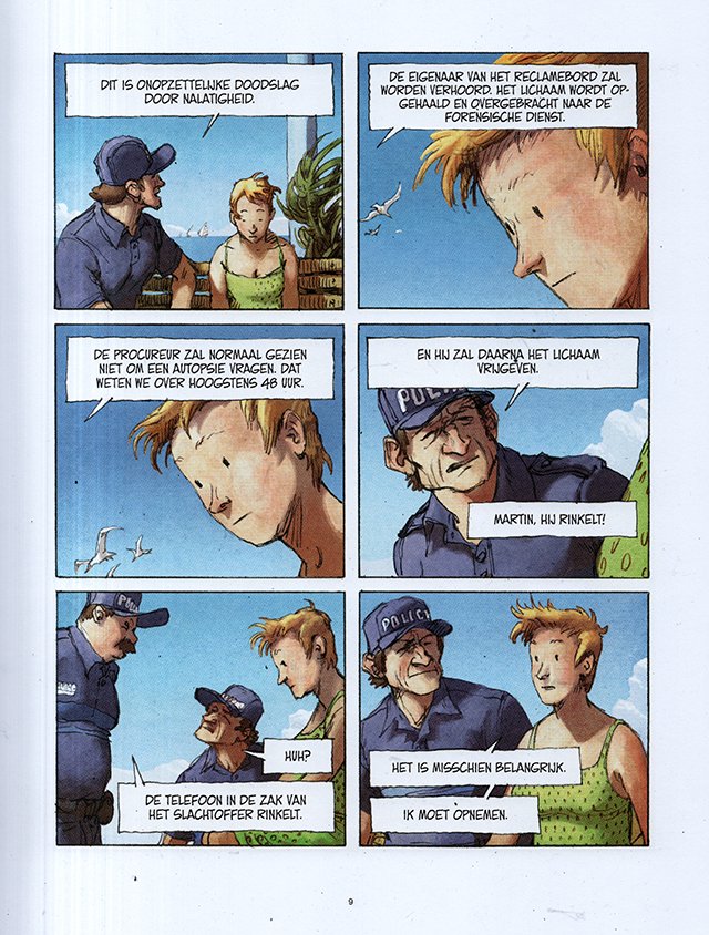 de telefoon rinkelt