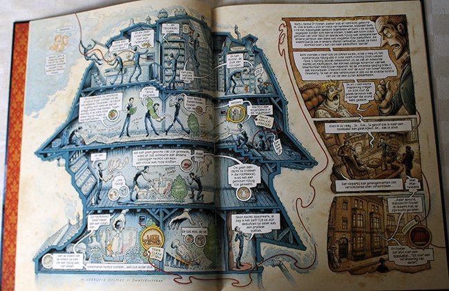 het hoofd van sherlock holmes