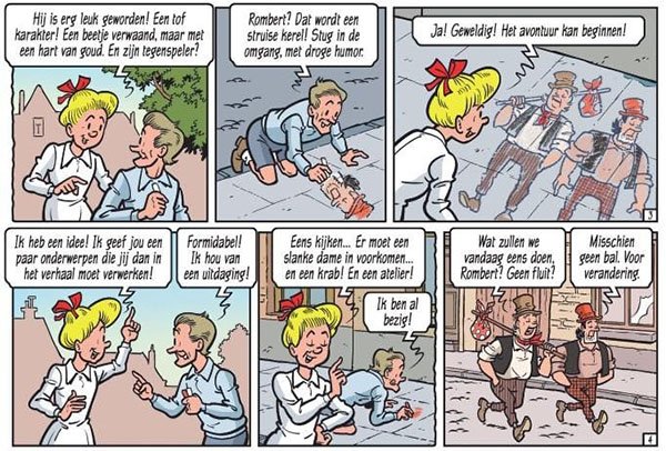 vandersteen als stoeptekenaar