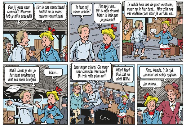 vriendin vertrekt naar canada
