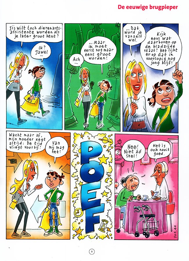 de eeuwige brugpieper