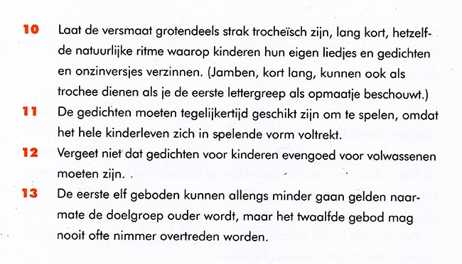 de regels voor de vertaler