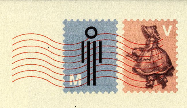 de postzegels