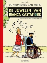 de juwelen van bianca castafiore de versie van het weekblad kuifje