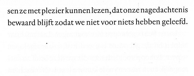 zodat we niet voor niets hebben geleefd