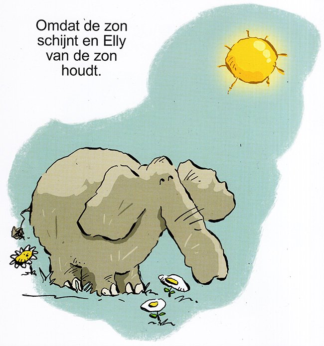de zon