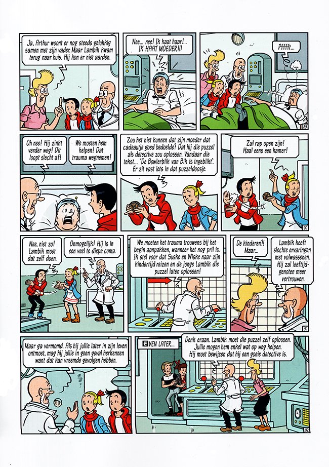 suske en wiske gaan terug in de tijd