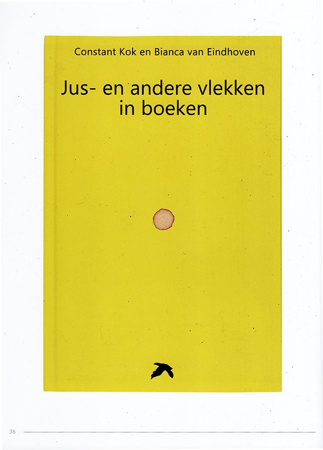 vlekken in boeken