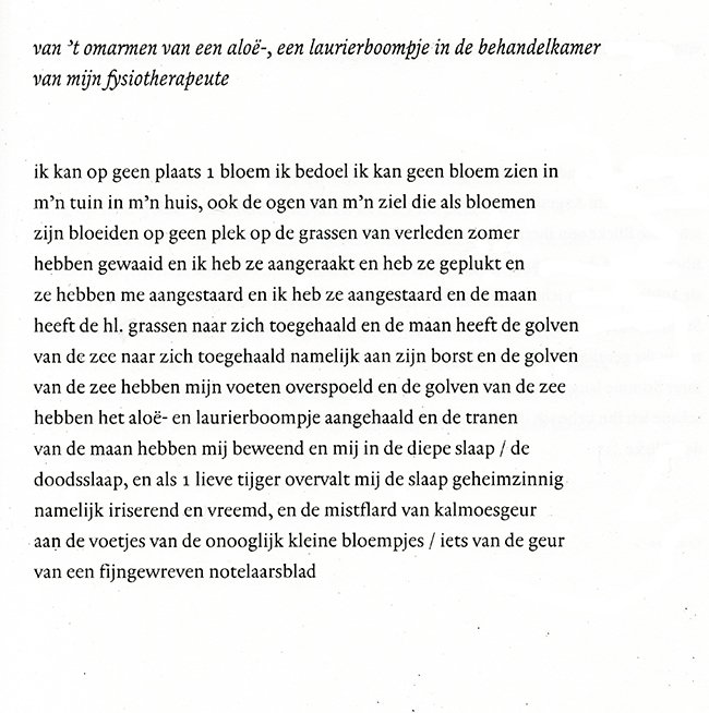 van 't omarmen