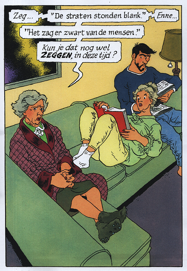 het vrouwtje op leeftijd