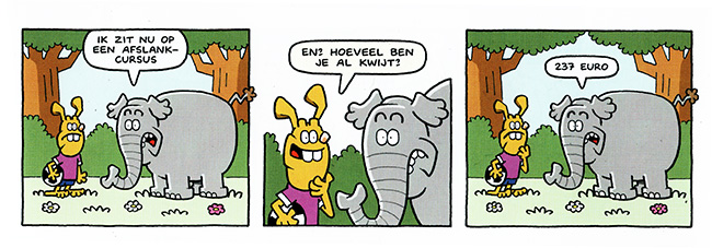 otto gaat afslanken