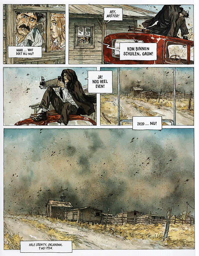 fotograaf in de dust bowl