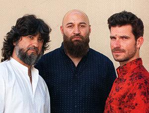 chicuelo en marco mezquida met percussionist paco de mode