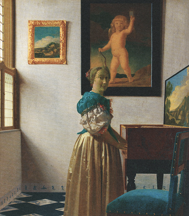 De virginaalspeelster van Vermeer