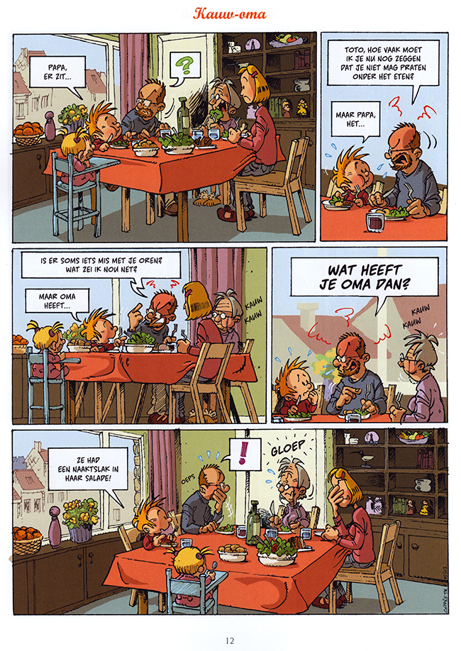 praten onder het eten
