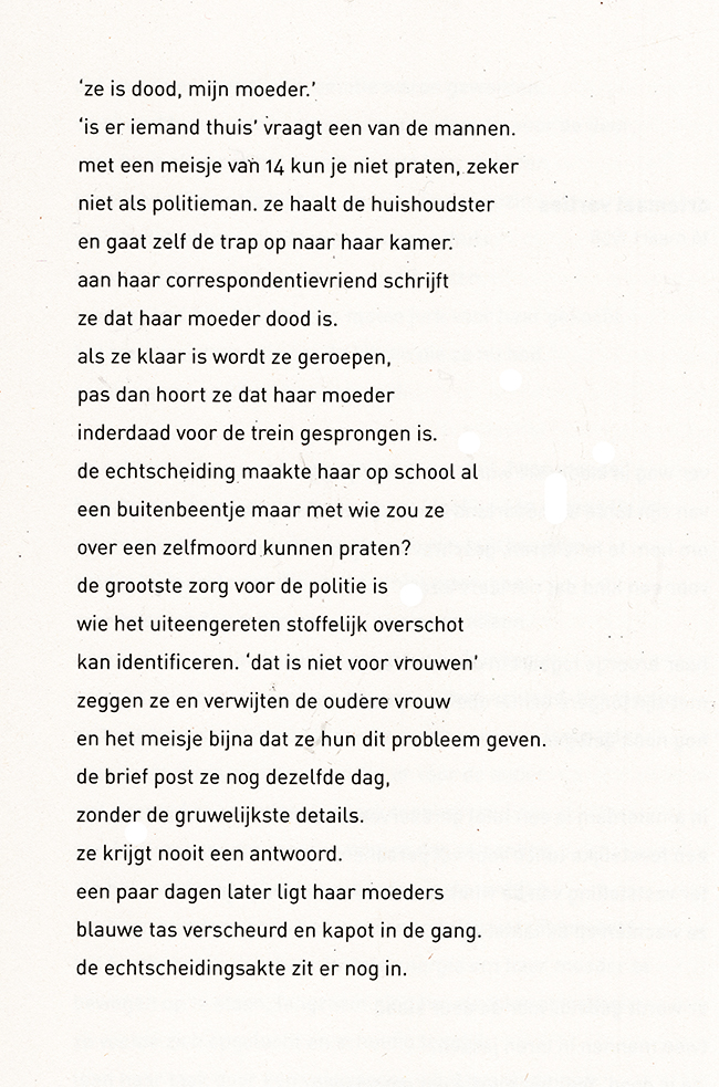 de moeder