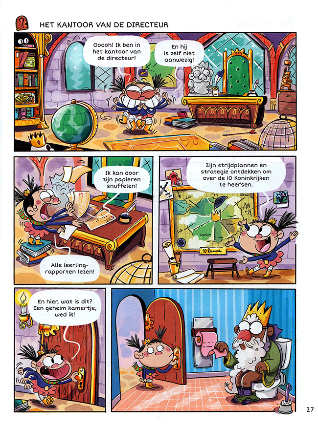 een geheim kamertje...