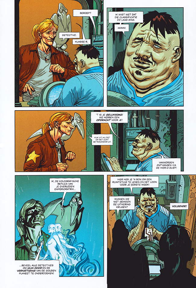 john difool, detective klasse r