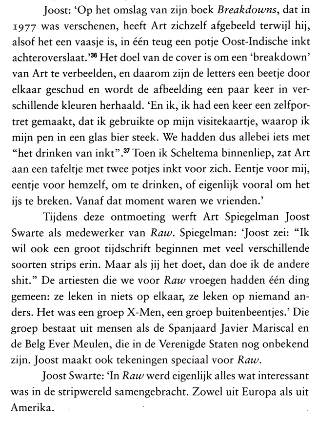 ontmoeting met art spiegelman