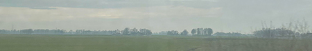 horizon tussen grun en ljauwert