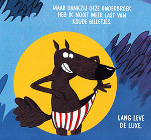 geen koude billetjes meer...