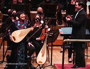 Gao Hong en het minnesota orchestra, foto Courtney Perry Gao Hong en het minnesota orchestra, foto Courtney Perry