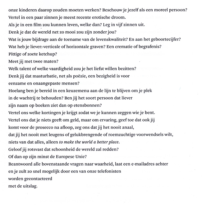 vragenlijst vragenlijst
