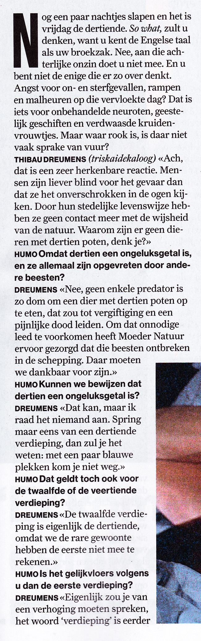de dertiende