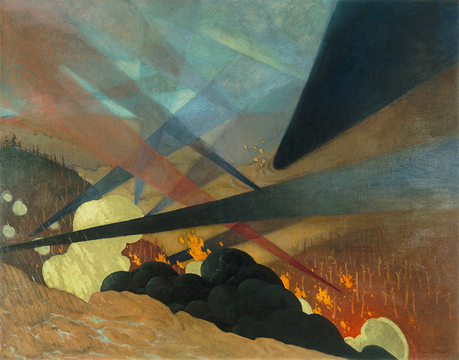 Félix Vallotton, Verdun, 1917