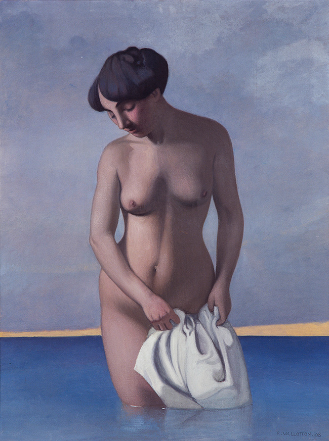 Félix Vallotton, Baigneuse de face