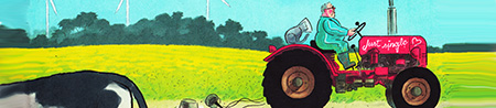 didier, het 5e wiel aan de tractor