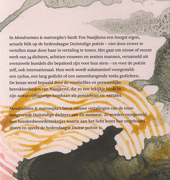 achterkant van het boek achterkant van het boek