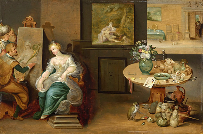 de werkplaats van Frans Francken de Jongere (1581-1641) de werkplaats van Frans Francken de Jongere (1581-1641)
